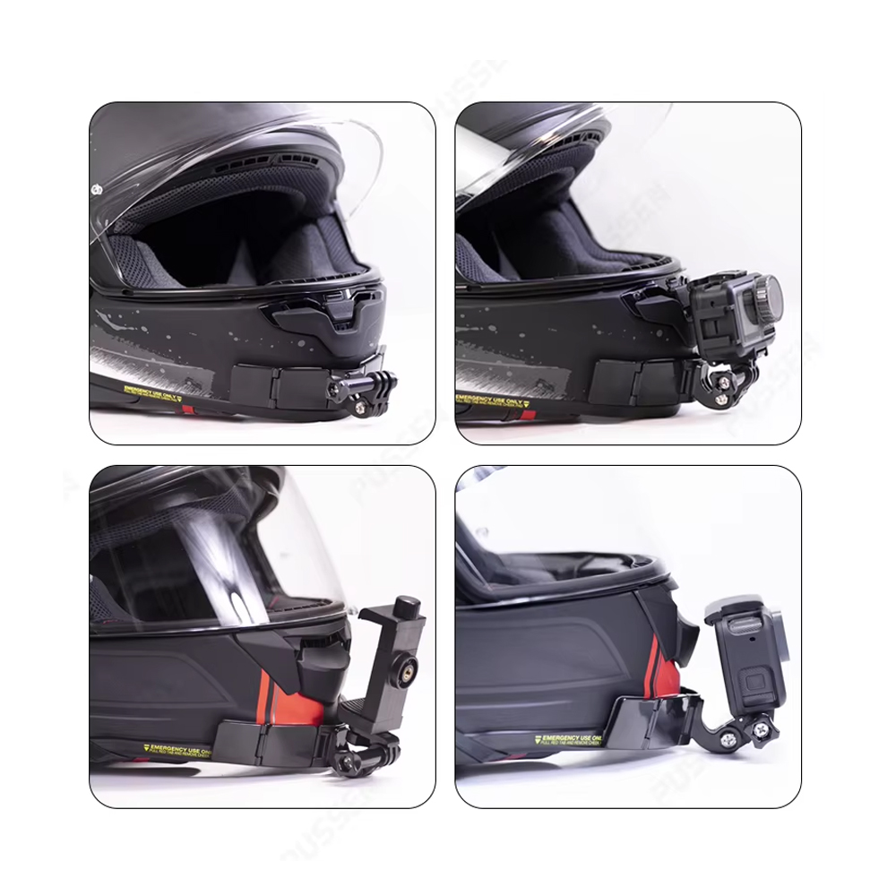 Suporte Frontal Adesivo para Capacete