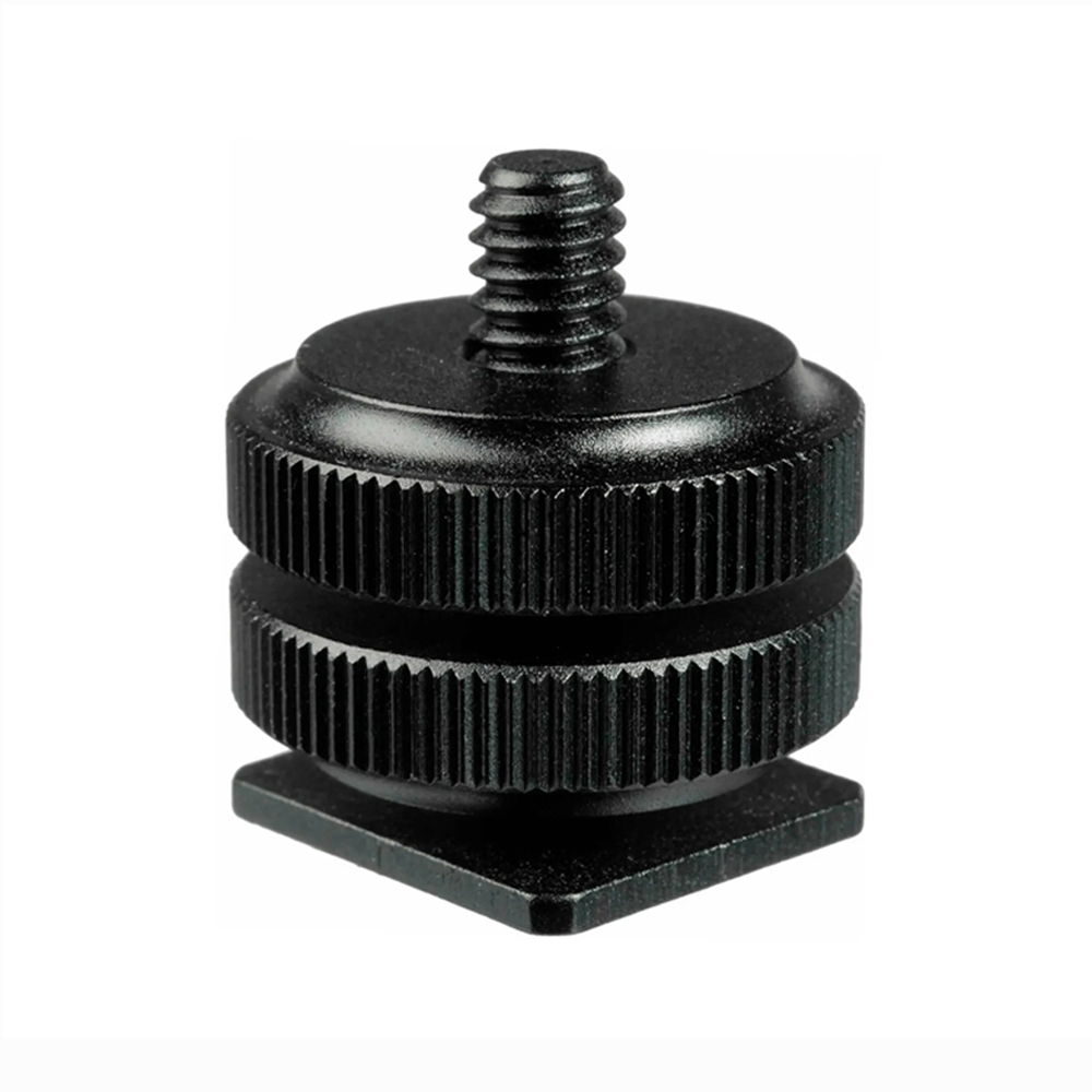 Adaptador ¼ DSLR para Celular, LED e GoPro