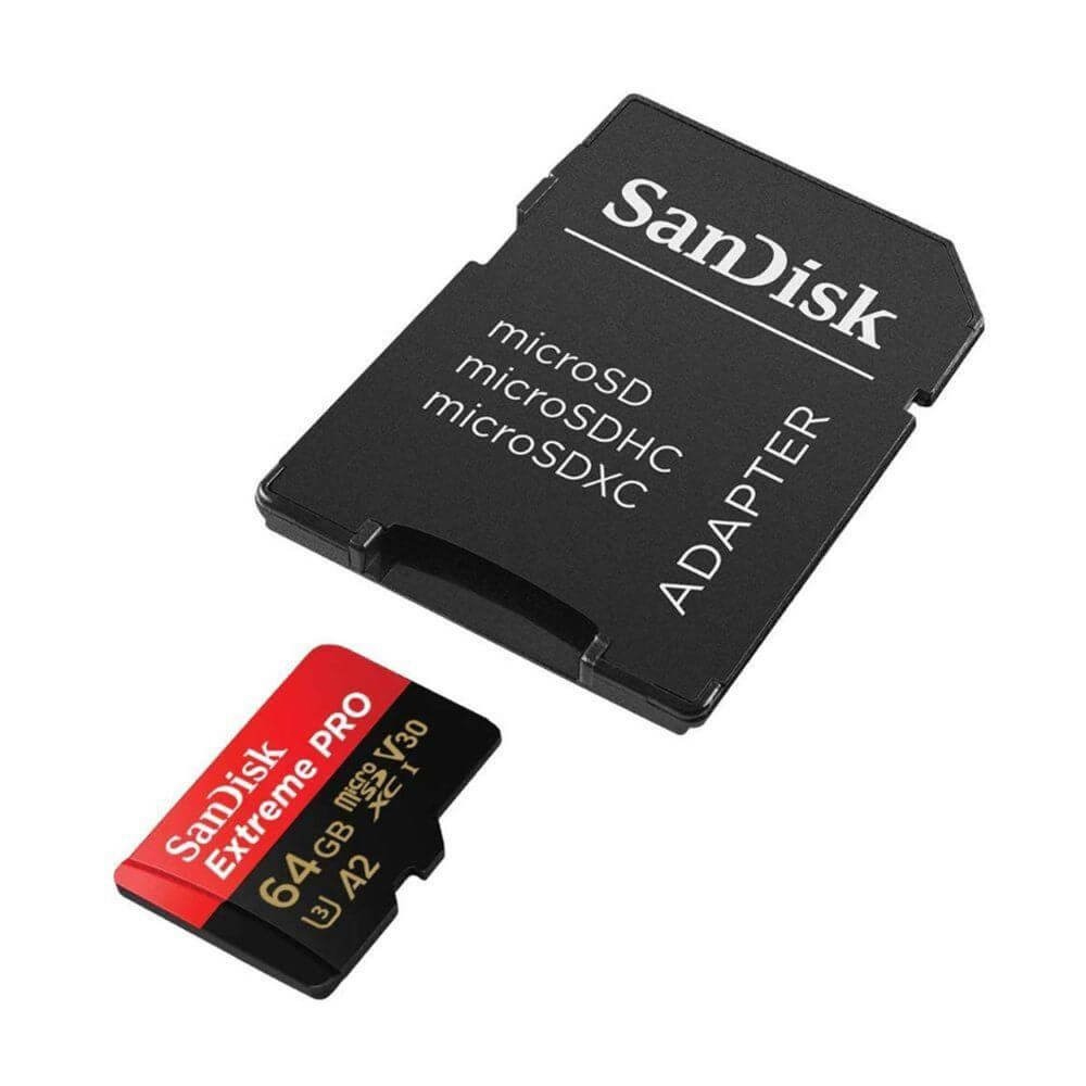 Cartão de Memória SanDisk 64GB Extreme Pro