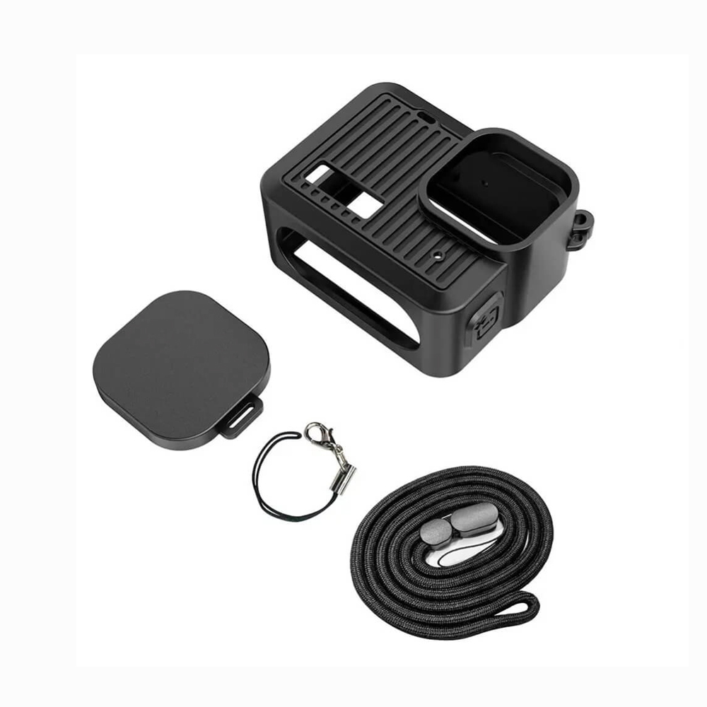 Capa de Silicone, Alça e Protetor de Lente HERO 4K