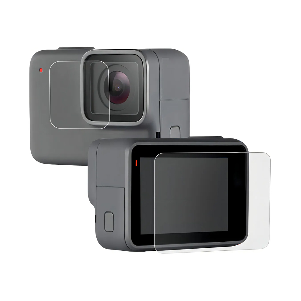 Películas de Vidro para GoPro HERO 7 White e Silver