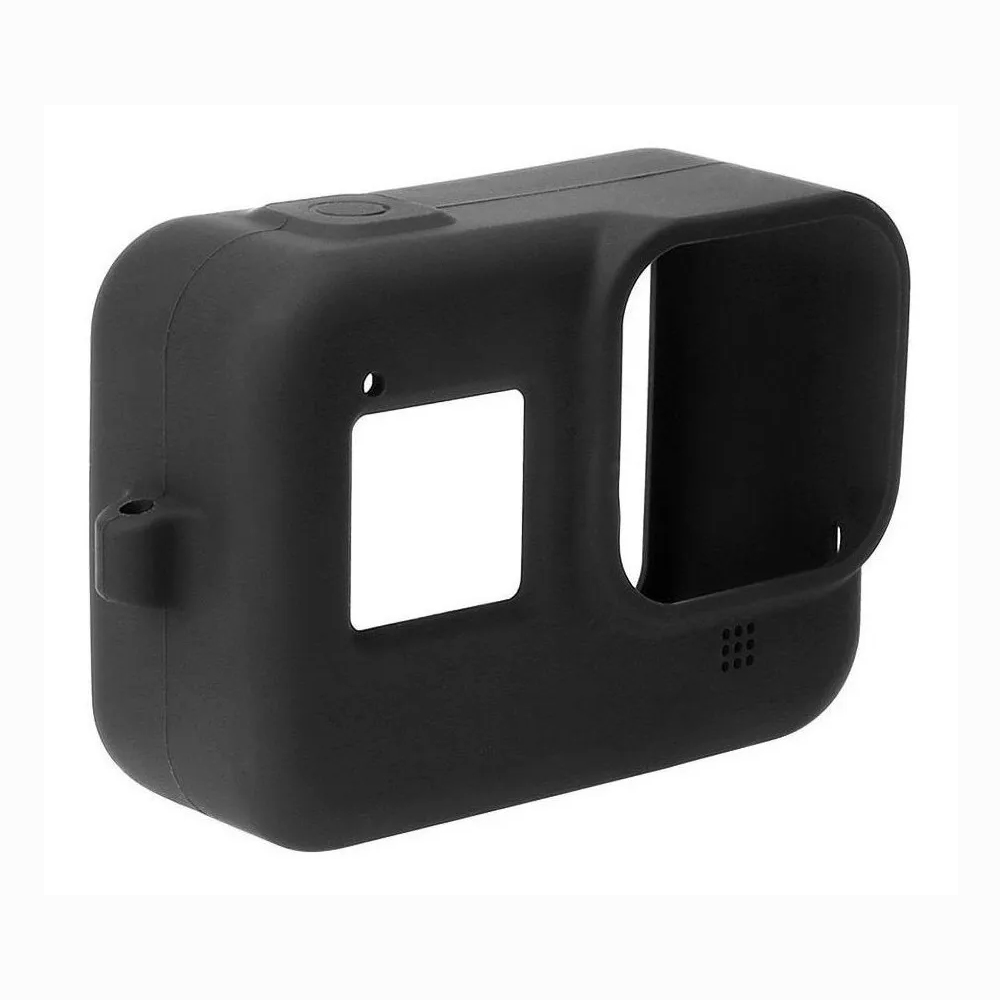Capa de Silicone + Alça para HERO 8 Black